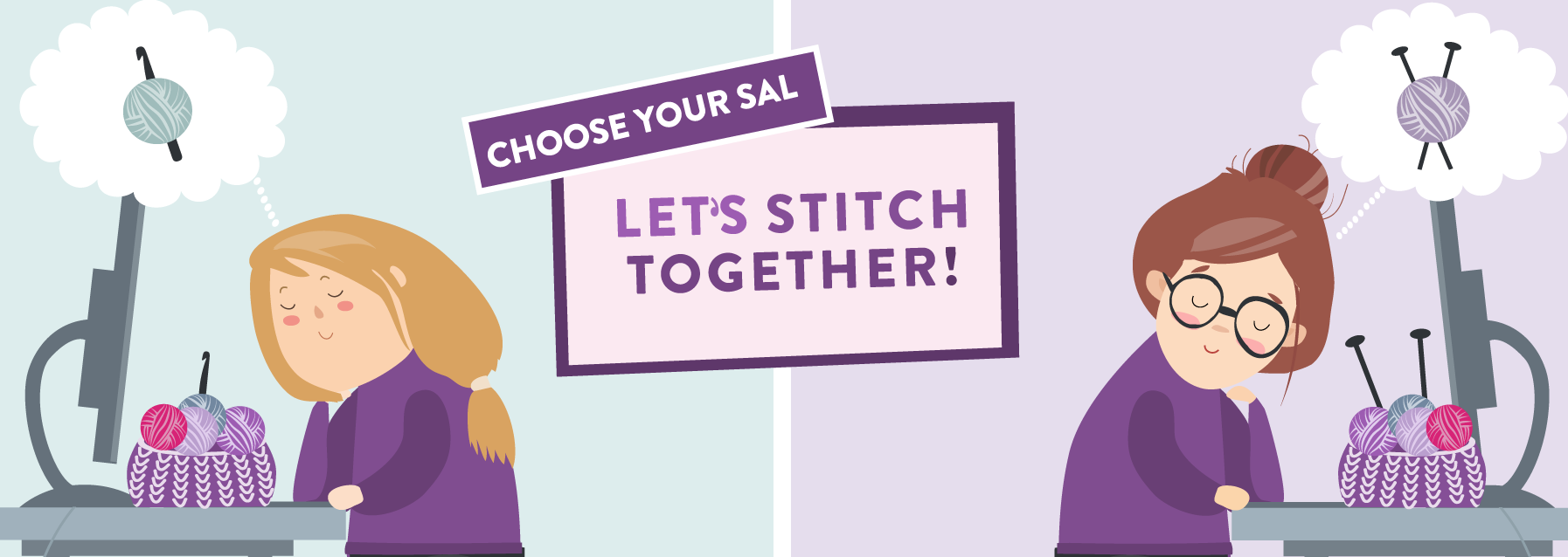 Let's Stitch Together Choose Your SAL