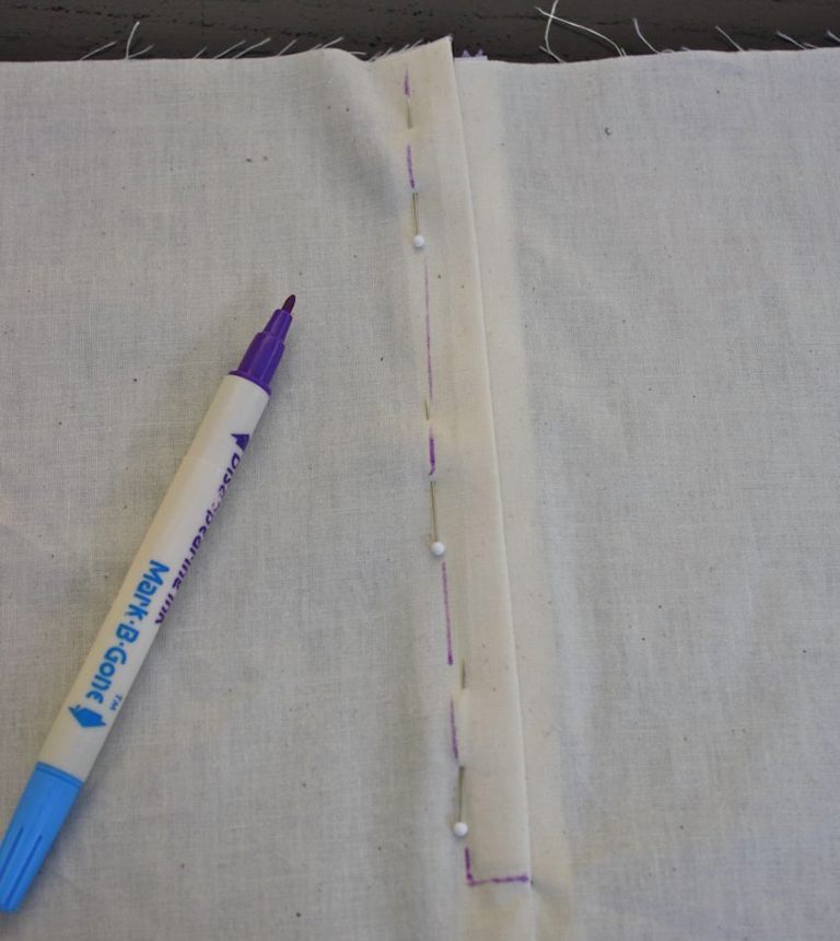 Sewing a Lapped Zipper in a Skirt