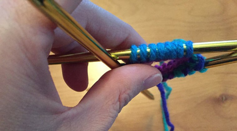 Working with Double Point Needles