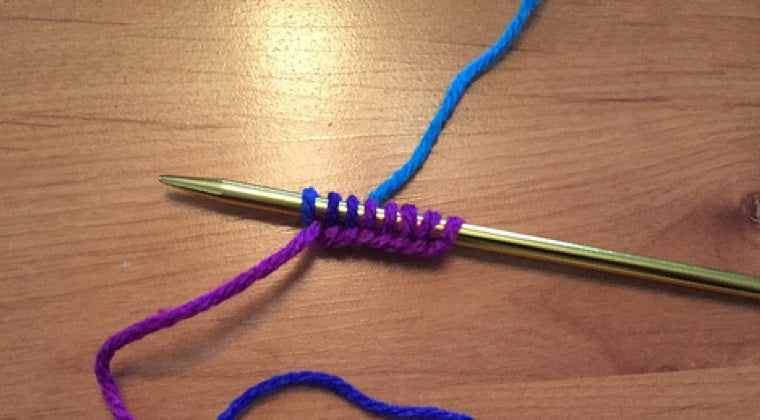 Working with Double Point Needles