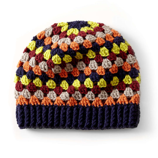 Bernat Beginner Pom On Top Crochet Beanie​ Pattern