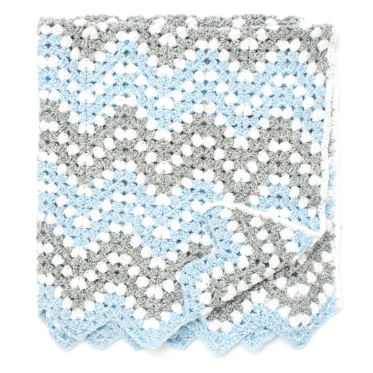 Bernat Puffy Crochet Baby Blanket