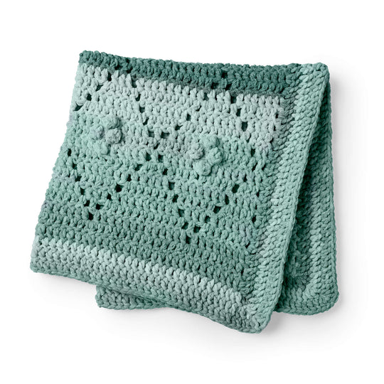 How To Make Bernat Baby Blanket Dappled Ridged Crochet Baby Blanket Online