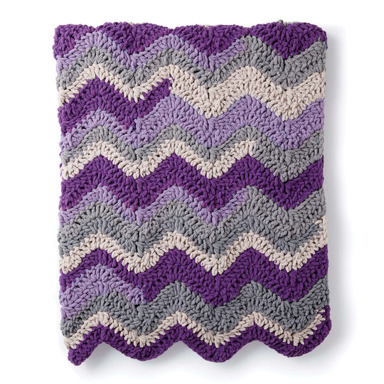 Bernat Puffy Crochet Baby Blanket