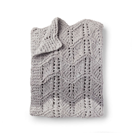 How To Make Bernat Baby Blanket Dappled Ridged Crochet Baby Blanket Online