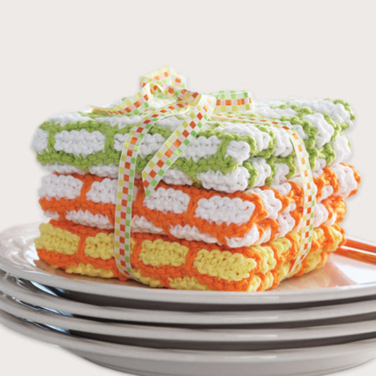 Bernat Crochet Dishcloth Pattern