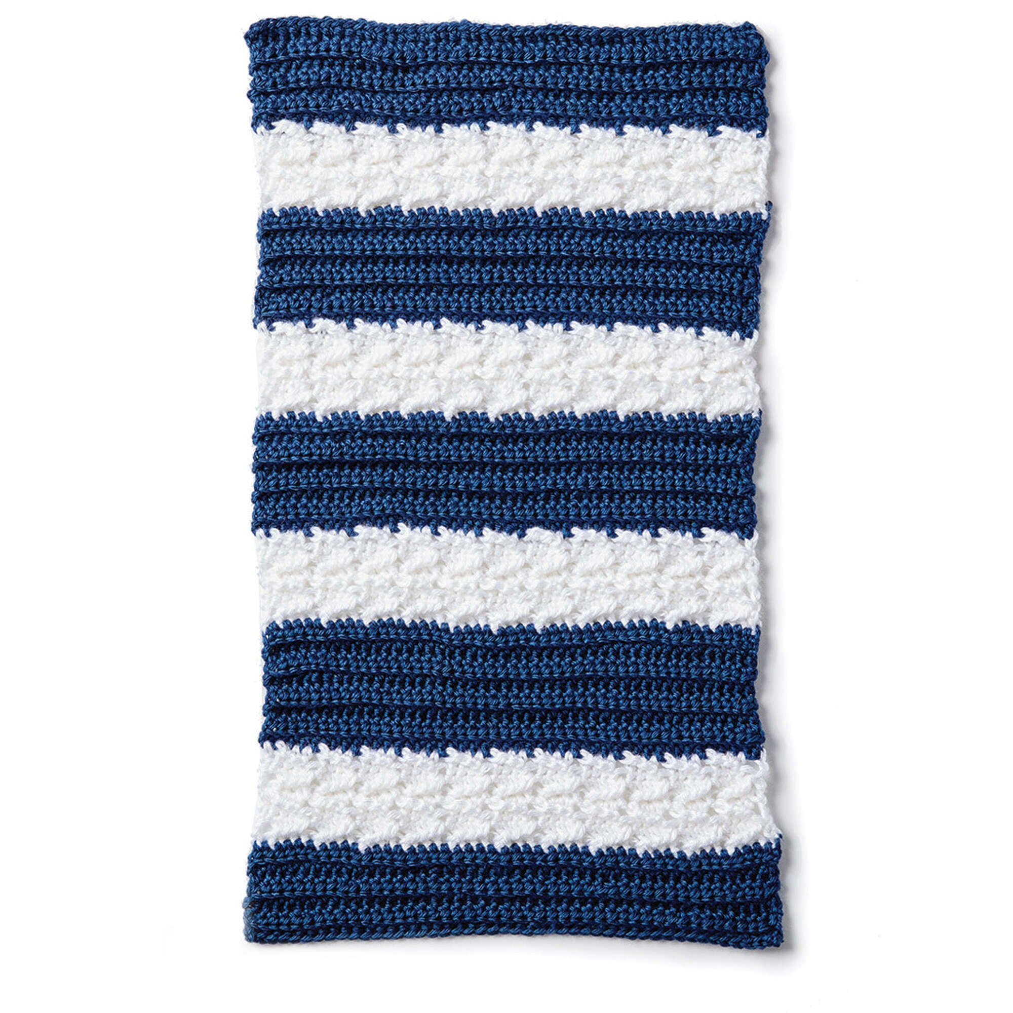 Free Pattern: Caron Men's Basic Hat and Scarf Knit Set, Hat