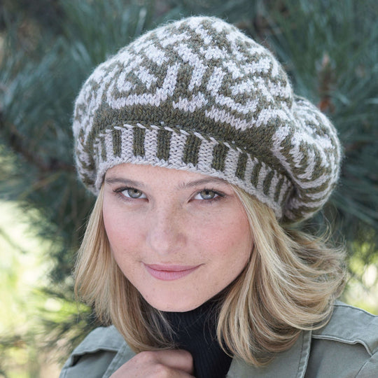 Patons Glendon Cable Knit Hat Pattern Pattern