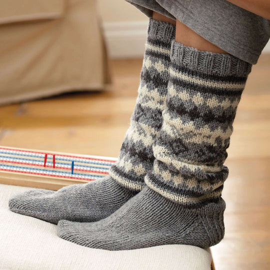 Weekender Sock - Free Knit Sock Pattern - Cypress and Wool