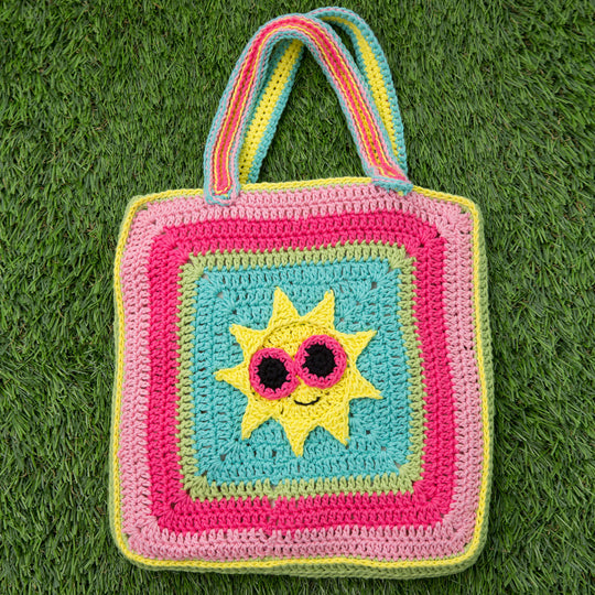 Crochet, partition crochet bag