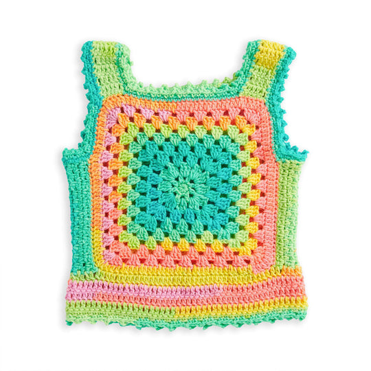 Red Heart Summer Rules Crochet Top Pattern