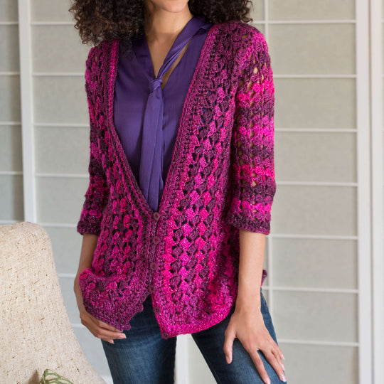 Free Intermediate Sweaters & Cardigans Crochet Patterns