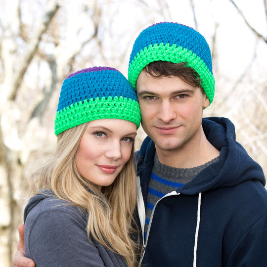Mens Thick and Quick Hat Knitting Pattern 