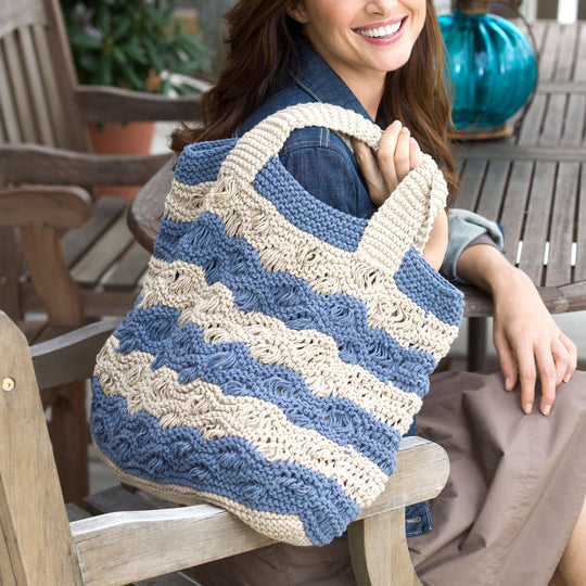 Barrington Tote Bag Knit Pattern | Knitting bag pattern, Knitted bags, Knitting  tote bag