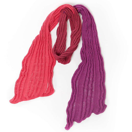 Red Heart Zippy Loom Super Scarf Pattern