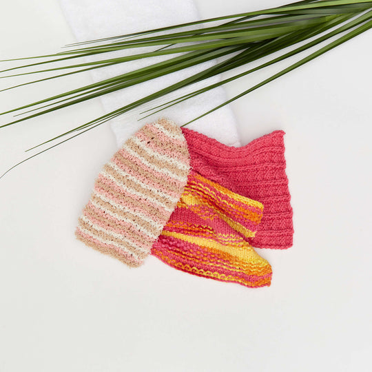 Knitted Cotton Dishcloths Pattern — Wild & Woolly Yarns