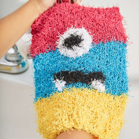Free Pattern: Scrubby Yarn Review and Flower Scrubbers – snappy tots