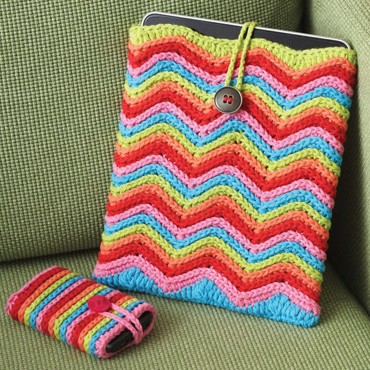 Rainbow Stripes - Felted Bag, Patterns