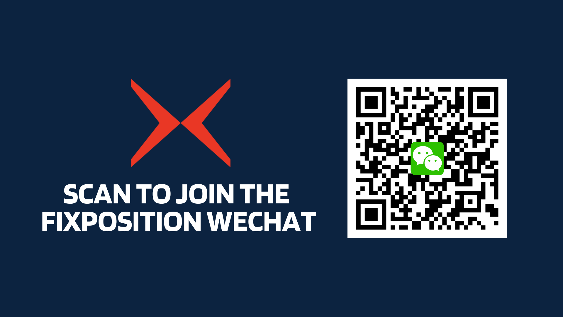 Fixposition Wechat QR Code
