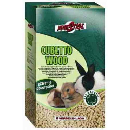 Versele-laga prestige cubetto wood aşternut pentru rozătoare 7kg/12l