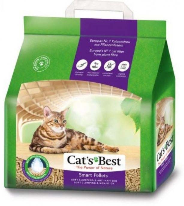 CATS BEST Smart Pellets Aşternut vegetal pentru pisici 10L/5kg