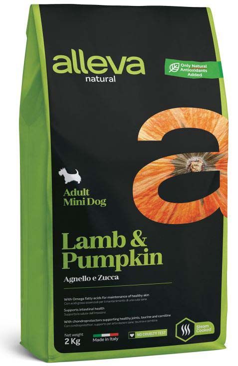 ALLEVA NATURAL Mini Adult Miel şi Dovleac 2kg