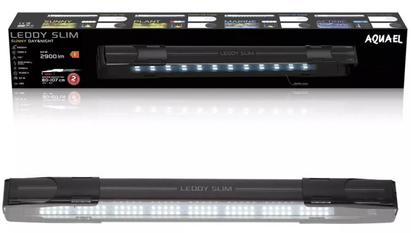 Aquael lampa leddy slim sunny 32w negru