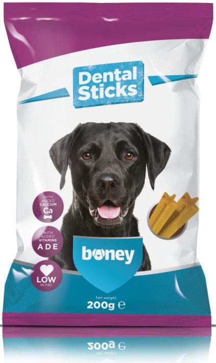 Boney recompense pentru câini dental sticks 200g