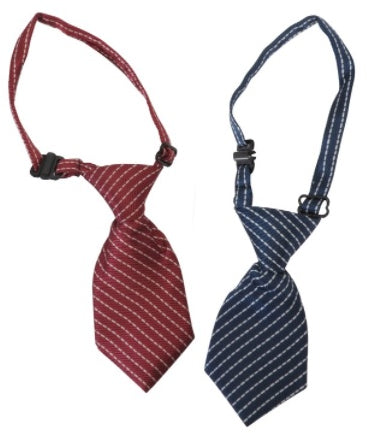 Camon cravată pentru câini dungi, 15x5cm, diverse culori