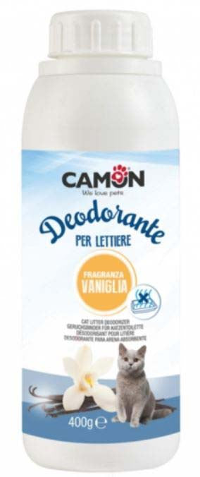 CAMON Dezodorizant cu aromă de vanilie pentru curăţarea litierei 400g