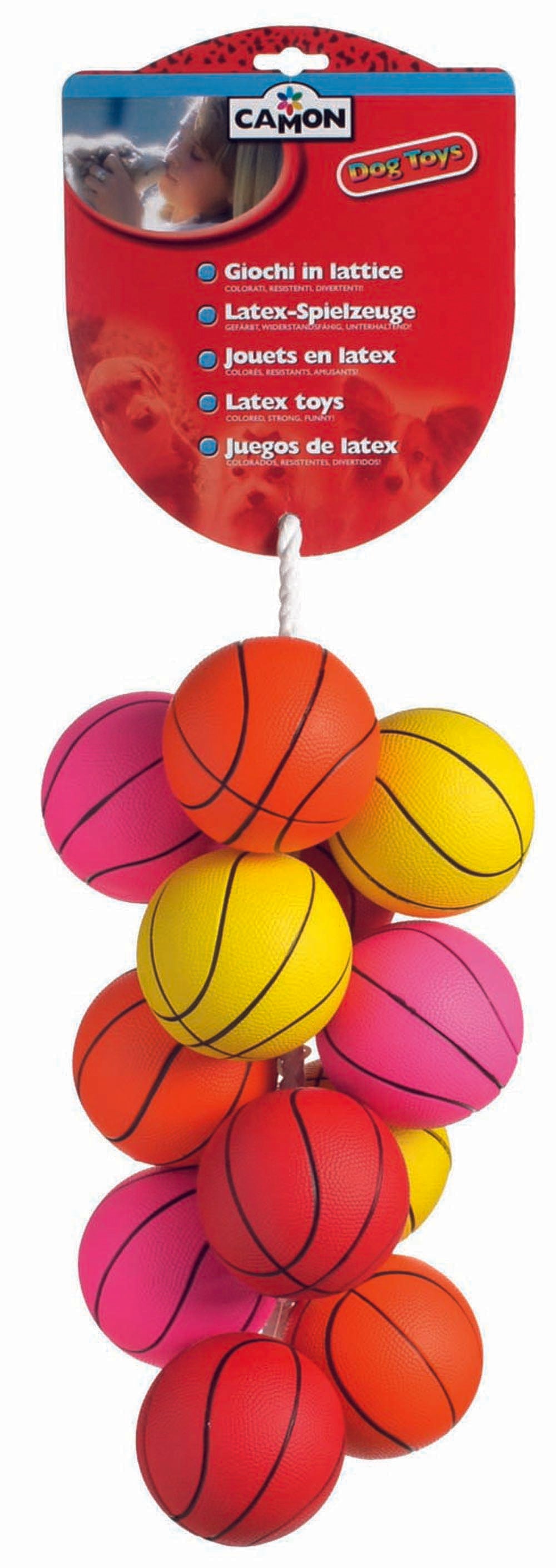 Camon jucărie pentru câini jumbo ball 10cm, diverse culori