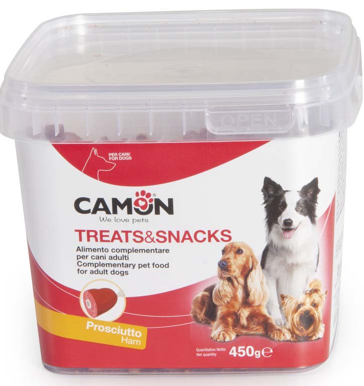 CAMON Recompense câini Snackbox cu şuncă, 450g