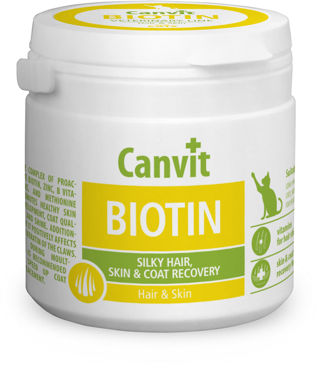 Canvit biotin pentru pisici, pentru blană lucioasă 100g