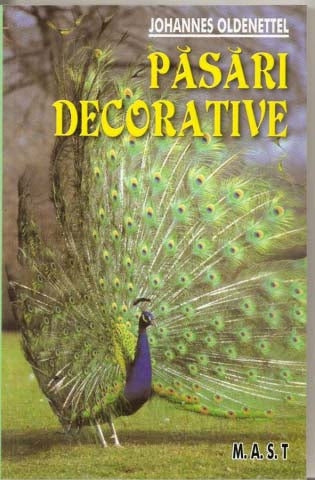 Carte păsări decorative