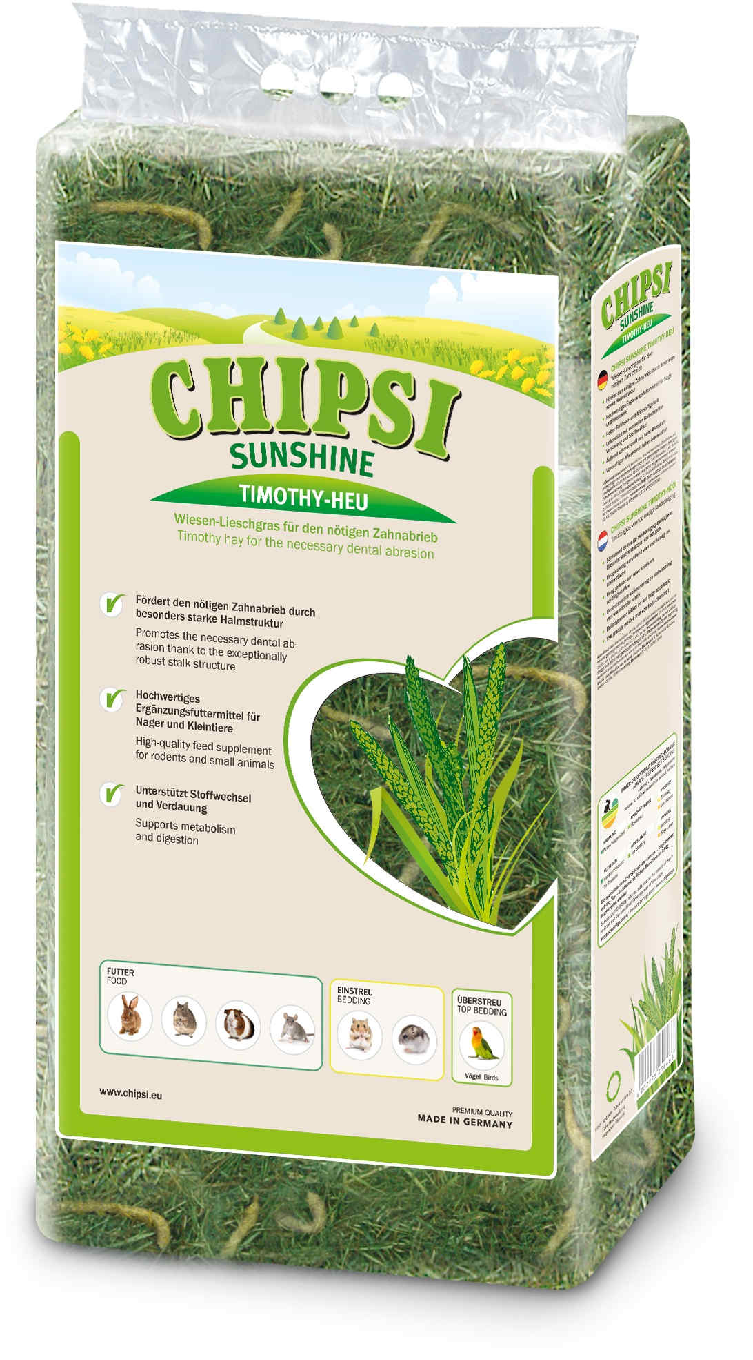 Chipsi sunshine fân timothy pentru rozătoare 800 g