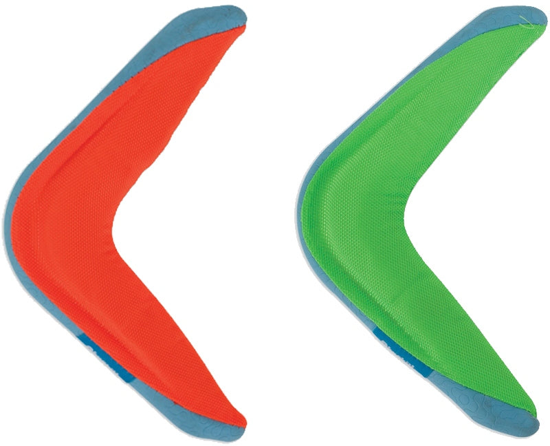 CHUCKIT! Amphibious Boomerang Jucărie pentru câini, plutitoare, pt aruncare, M