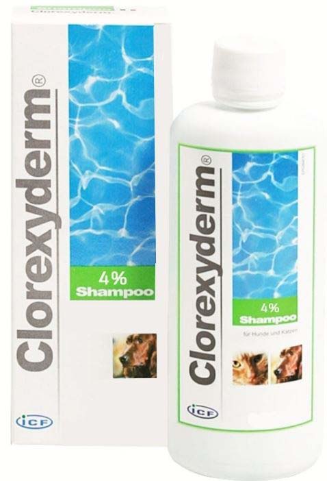 Clorexyderm shampoo 4% Şampon dezinfectant pentru câini şi pisici 250ml