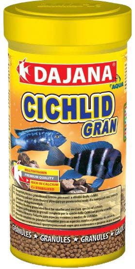 Dajana cichlid gran - hrană granulată pentru ciclide 250 ml