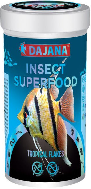 Dajana isf tropical flakes, hrană pe bază de insecte pt peşti tropicali
