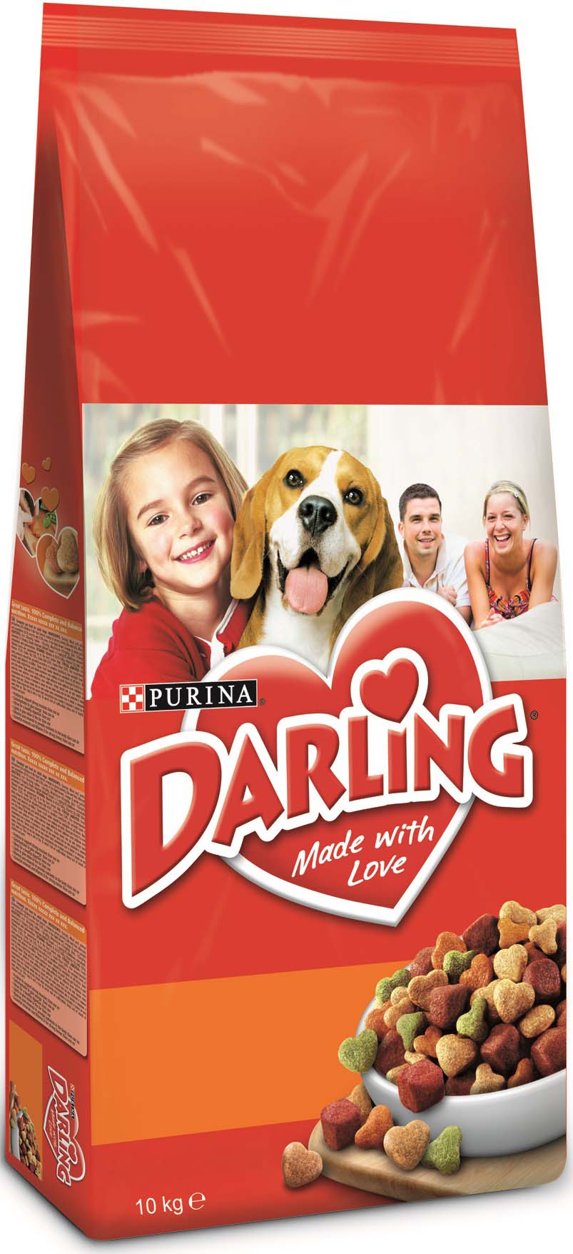 Darling hrană uscată pentru câini adulţi, cu pasăre şi legume