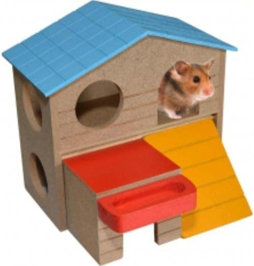 Duvo+ vilă din lemn pentru hamsteri