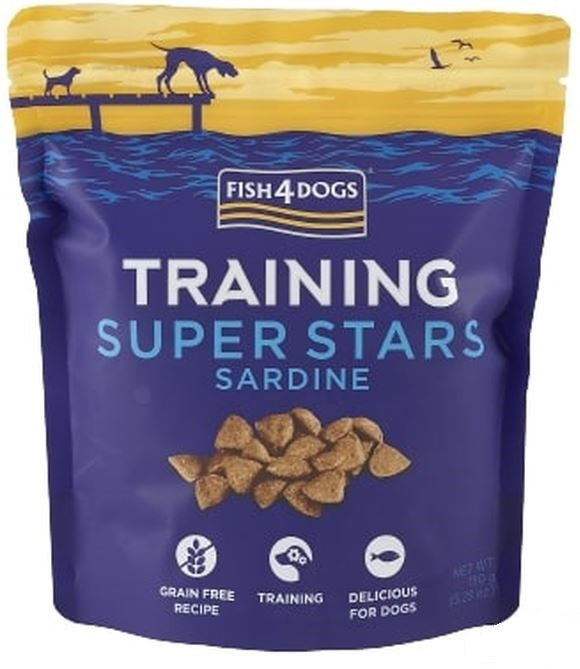 Fish4dogs training superstars recompensă pentru câini adulţi, cu sardine 150g