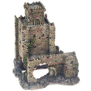 Flamingo decor acvariu castle large 13x15x19cm