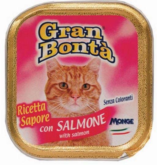 Gran bonta pate pentru pisici, cu somon 100g