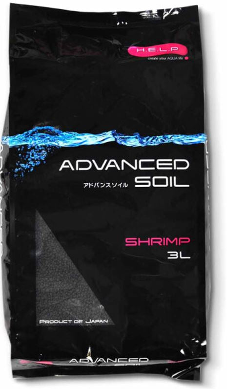 H.e.l.p. advanced soil substrat japonez pentru acvarii shrimp 3l, 2,5kg
