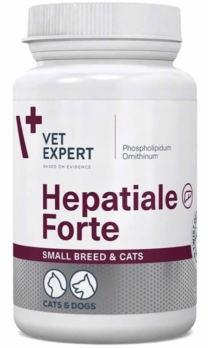 HEPATIALE FORTE twist off, pentru câini de talie mică şi pisici 170mg, 40cp