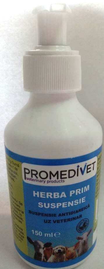 Herba prim (promedivet) suspensie antidiaretică 150ml