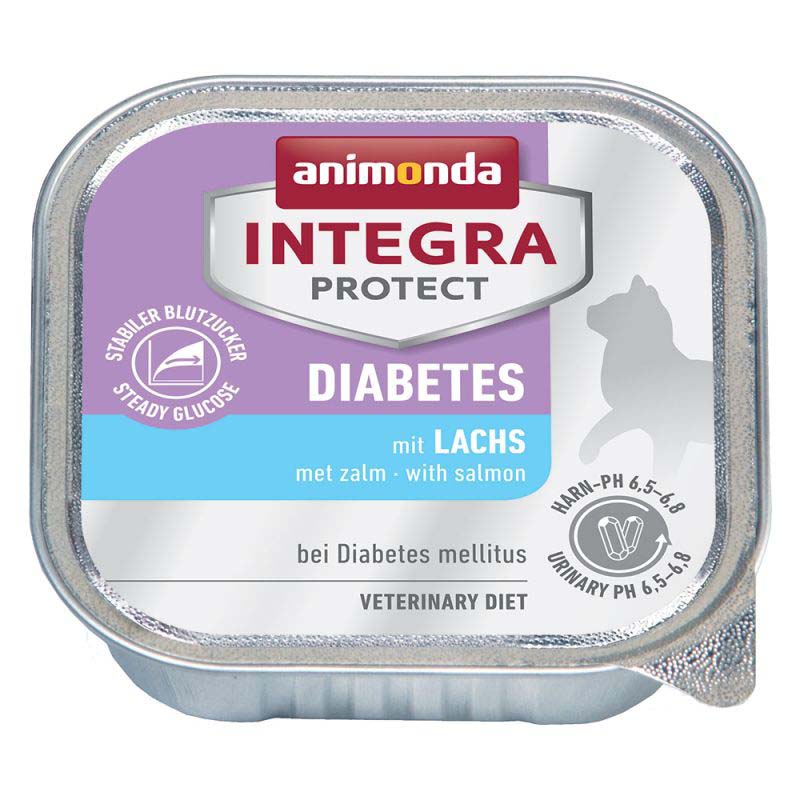 Integra cat protect diabetic somon, 100g