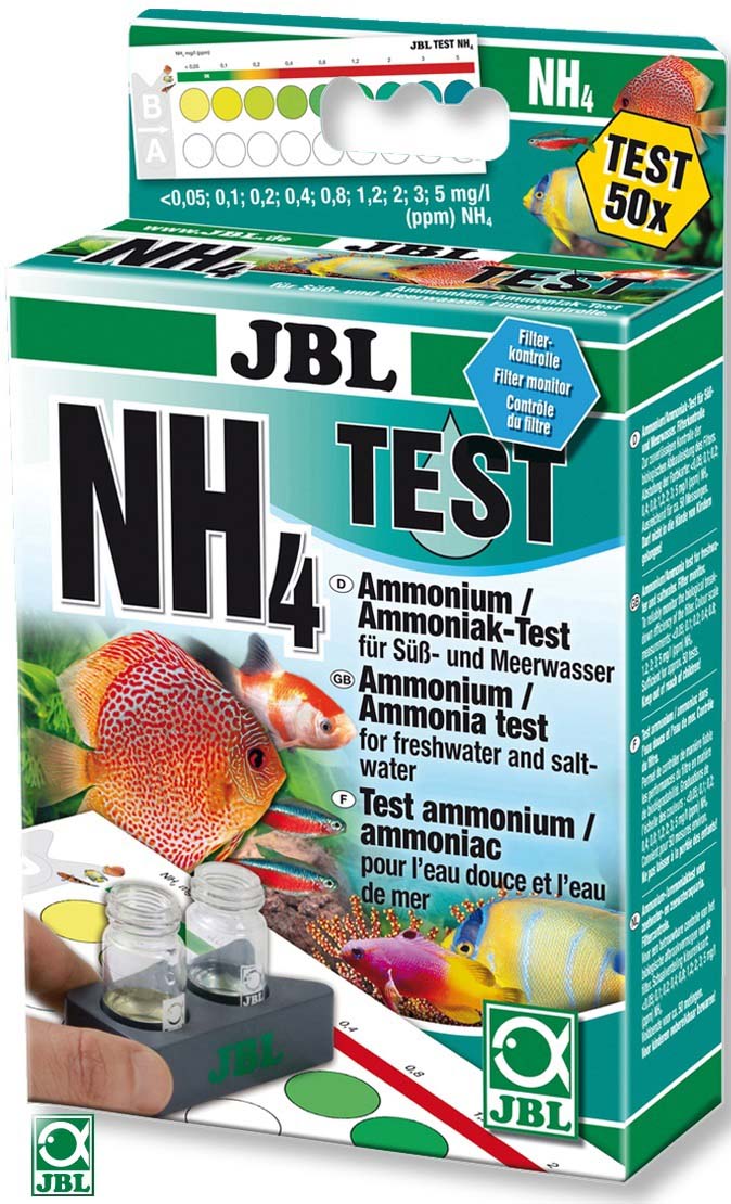 JBL NH4 TestSet - Test pt determinarea cantităţii de amoniac din apă 50buc