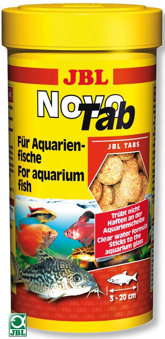 Jbl novotab - hrană tablete pentru toate tipurile de peşti 100ml, 160tablete